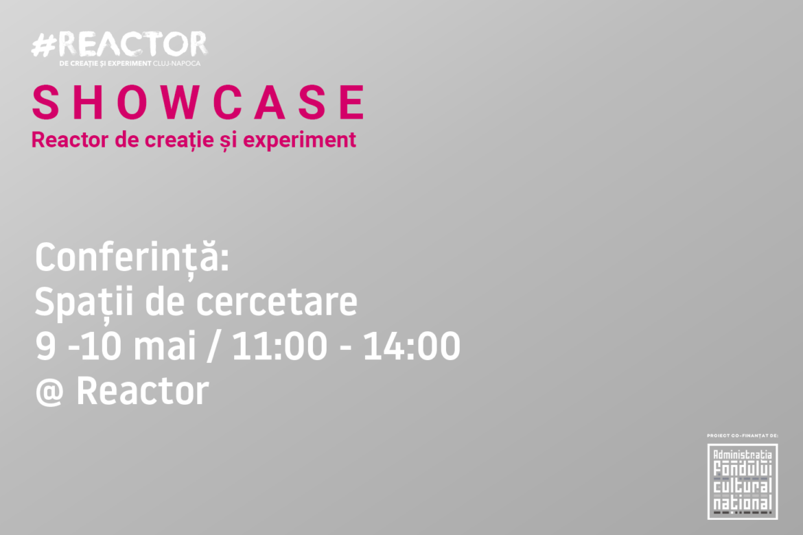 Conferință: Spații de cercetare [SHOWCASE]